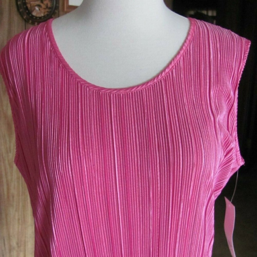 SOUTHERN LADY 2 PIECE SHIRT & LACE KIMONO  BRAND NEW  HOT PINK TANK PAIRED WITH‎ - Picture 10 of 14